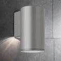 Polycarbonate Corrosion Proof Outdoor Wall Light - Grey Finish