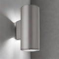 Polycarbonate Corrosion Proof Outdoor Wall Light - Grey Finish