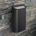 Black Polycarbonate Corrosion Proof Led Outdoor Wall Light