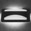 Dark Grey Polycarbonate Corrosion Proof Led Outdoor Wall Light