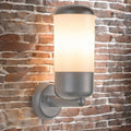 Polycarbonate Corrosion Proof Outdoor Wall Light - Grey Finish