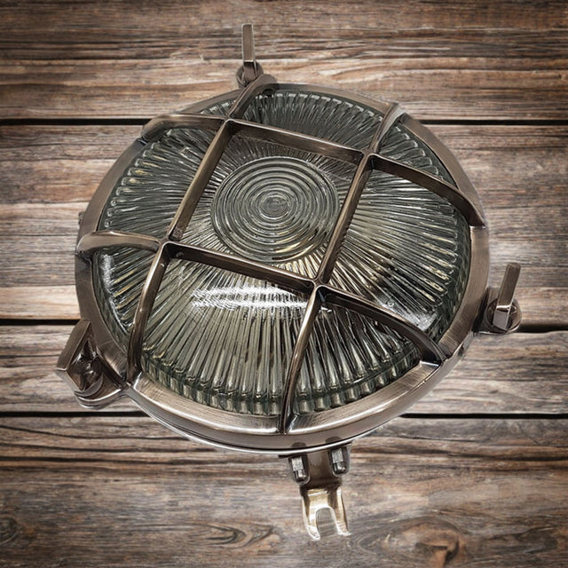 Ip44 Cast Brass Outdoor Bulkhead