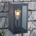 Atlantic Black Outdoor Wall Light