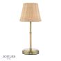 Joules Elcot Rechargeable Table Light Natural Rattan