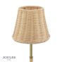 Joules Elcot Rechargeable Table Light Natural Rattan