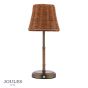 Joules Elcot Rechargeable Table Light Dark Rattan