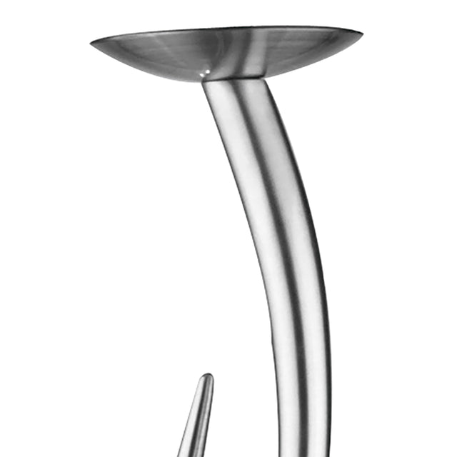 Elka 3 Light Pendant Satin Chrome