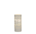 Savvy Table Lamp - Scratched White Metal