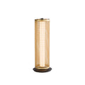 Thread LED Table Lamp, Gold Mesh and Matt Black