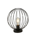 Rondo Table Lamp - Black Metal