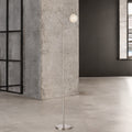 Satin Nickel Venus Floor Lamp (Bulb Not Incl.)