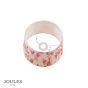 Joules Folly Pleated Shade Tree Of Life Cream & Pink 25cm