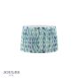Joules Folly Pleated Shade Ikat Blue 25cm