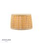 Joules Folly Pleated Shade Yellow Geo 25cm