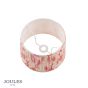 Joules Folly Pleated Shade Tree Of Life Cream & Pink 30cm