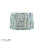 Joules Folly Pleated Shade Ikat Blue 30cm