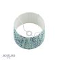 Joules Folly Pleated Shade Ikat Blue 30cm