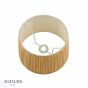 Joules Folly Pleated Shade Yellow Geo 30cm
