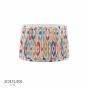 Joules Folly Pleated Shade Ikat Multi 30cm