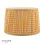 Joules Folly Pleated Shade Yellow Geo 40cm