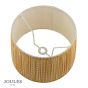 Joules Folly Pleated Shade Yellow Geo 40cm
