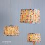 Joules Folly Pleated Shade Ikat Multi 40cm