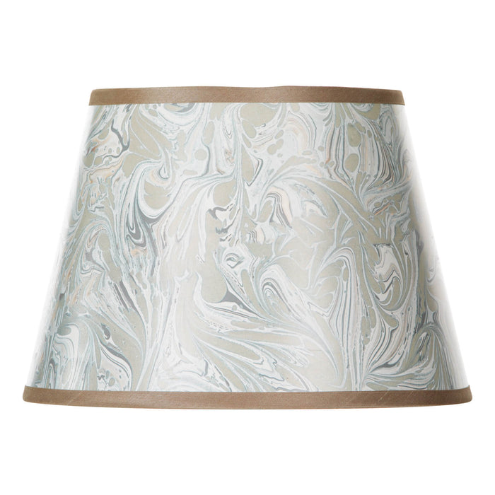Frida Taupe Marble Pattern Tapered Drum Shade 26cm