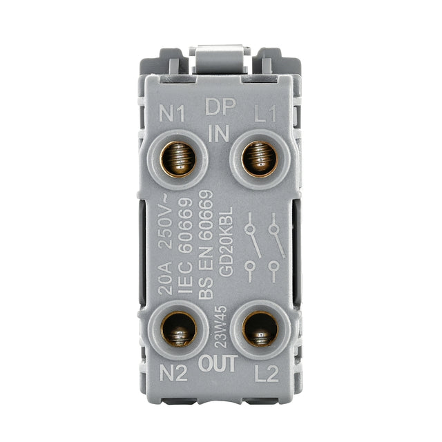 20A DP 2-Way Grid Key Switch Module
