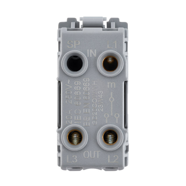 20A SP 2-Way Centre On/Off Grid Switch