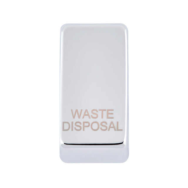 Grid Rocker Cover Marked "WASTE DISPOSAL"
