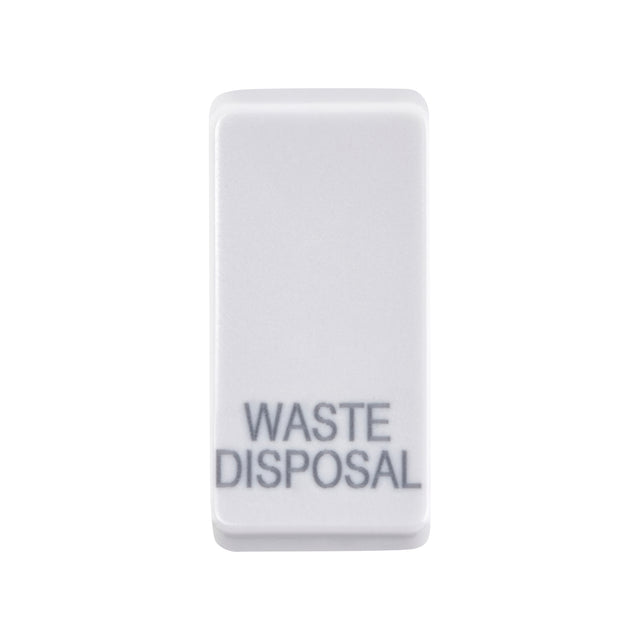 Grid Rocker Cover Marked "WASTE DISPOSAL"
