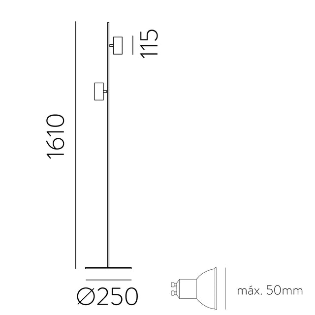 Gina Floor lamp