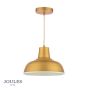 Joules Hatfield Industrial Pendant Light Brass
