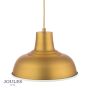 Joules Hatfield Industrial Pendant Light Brass