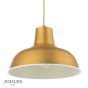 Joules Hatfield Industrial Pendant Light Brass