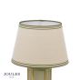 Joules Helmingham Claw Foot Table Lamp Green Stripe