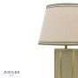 Joules Helmingham Claw Foot Table Lamp Green Stripe