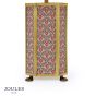 Joules Helmingham Claw Foot Table Lamp Red Print