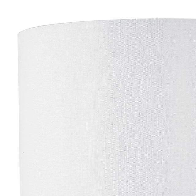 Innsbruck Ivory Faux Silk Oval Shade 30cm