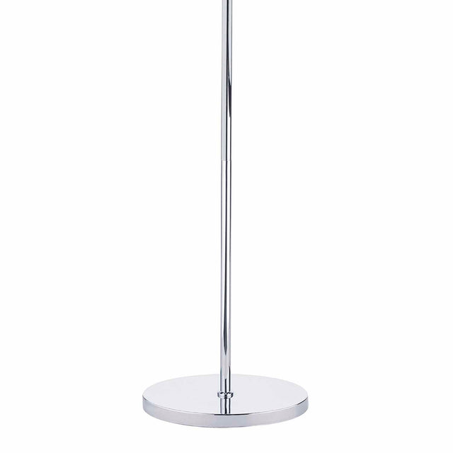 Innsbruck Floor Lamp Polished Chrome With Shade