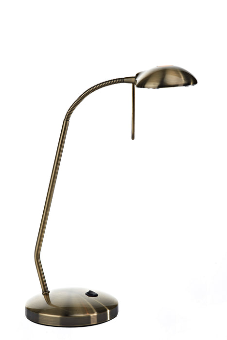 Journal Task Table Lamp Antique Brass (Multipack)