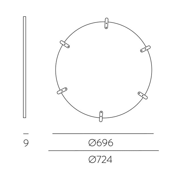 Grace  Deco Kit Acoustic Panel, Without lighting