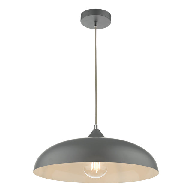 Kaelan 1 Light Single Pendant Graphite