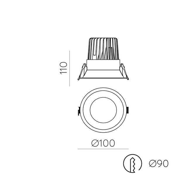 Kidal Recessed