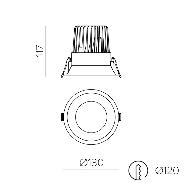 Kidal Recessed
