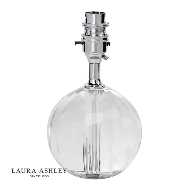 Laura Ashley Lydia Petite Table Lamp Cut Crystal Glass Base Only