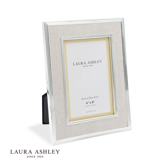 Laura Ashley Harrison Photo Frame Linen 4x6"