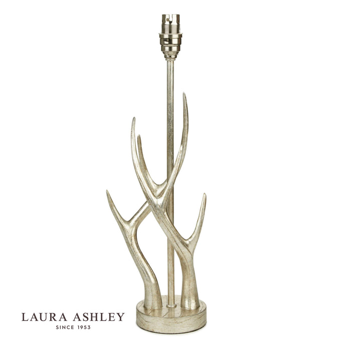 Laura Ashley Mulroy Antler Table Lamp Champagne Base Only