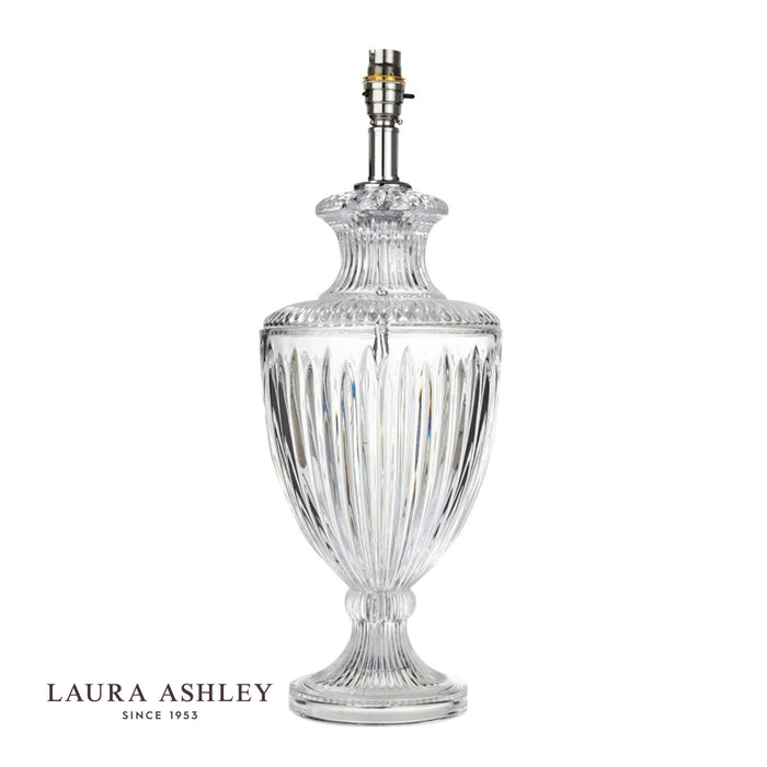 Laura Ashley Meredith Large Table Lamp Cut Glass Crystal Base Only