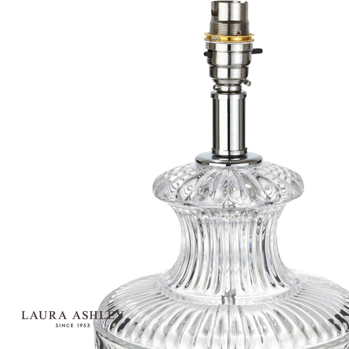 Laura Ashley Meredith Large Table Lamp Cut Glass Crystal Base Only
